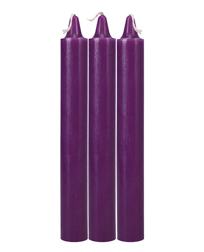 Drip Candles 3-Pack in Purple | Kinkly Shop