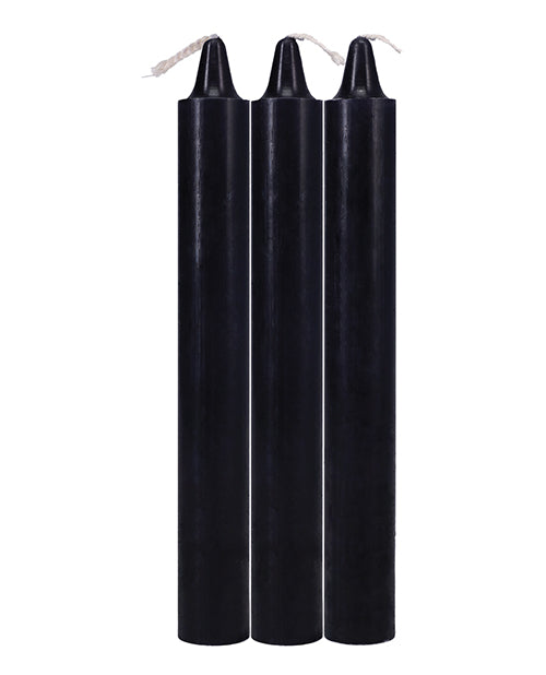 Drip Candles 3-Pack in Black | Kinkly Shop