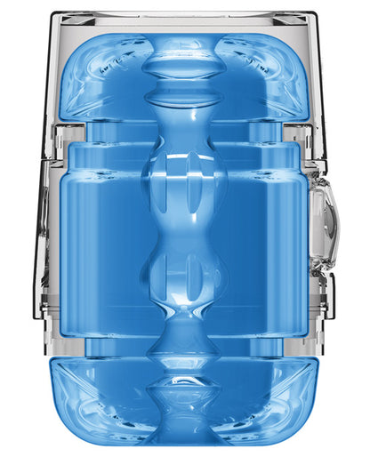 Cross-section of the interior of the Main Squeeze Pop-Off Optix showcasing the internal texture. | Kinkly Shop