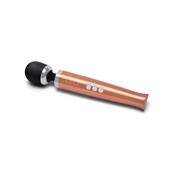 Le Wand Die Cast Rechargeable in Rose Gold | Kinkly Shop