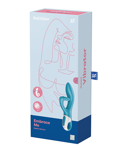 Packaging for the Satisfyer Embrace Me | Kinkly Shop