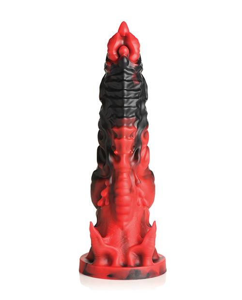 Underside view of the Creature Cocks Mephisto. It has a scalloped appearance. | Kinkly Shop
