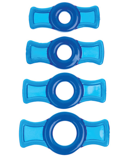 TitanMen Cock Ring Set in Blue | Kinkly Shop