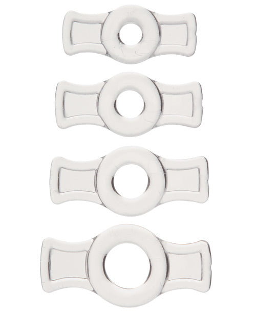 TitanMen Cock Ring Set in Clear | Kinkly Shop