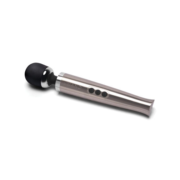 Le Wand Die Cast Rechargeable in Silver | Kinkly Shop