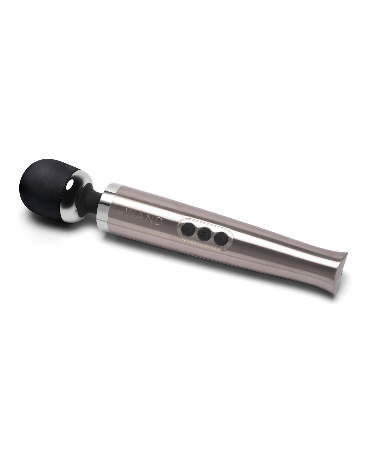 Le Wand Die Cast Rechargeable in Silver | Kinkly Shop