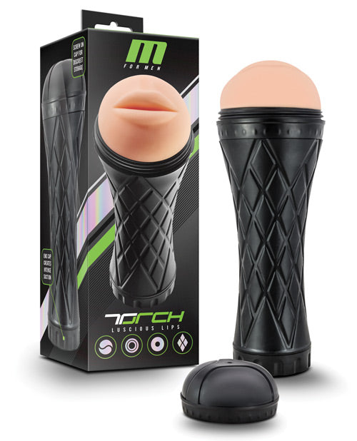 The Blush Torch shown next to the packaging | Kinkly Shop