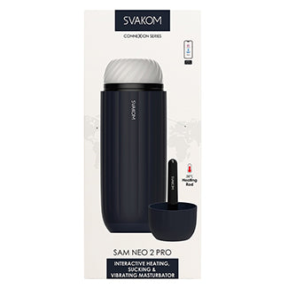 Packaging for the Svakom Sam Neo 2 Pro | Kinkly Shop
