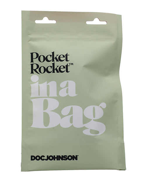 Packaging for the Doc Johnson Pocket Rocket In A Bag | Kinkly Shop
