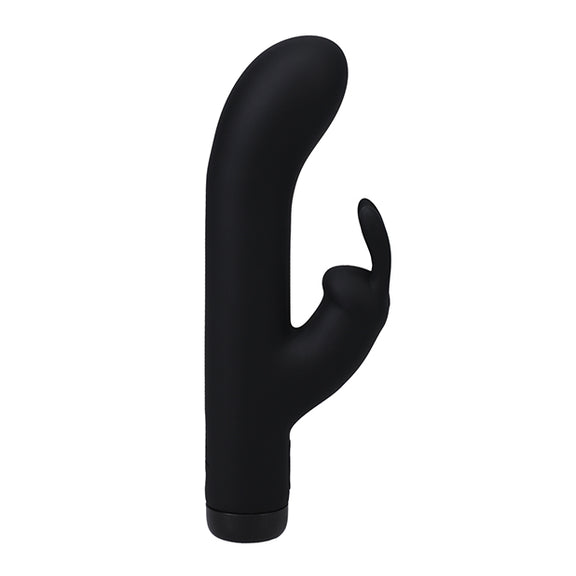 The rabbit vibrator of the Doc Johnson Rabbit Vibe In A Bag. It looks very small and compact. | Kinkly Shop