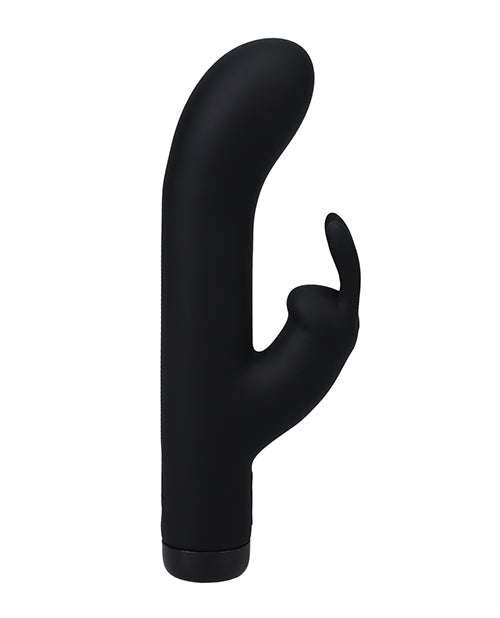 The rabbit vibrator of the Doc Johnson Rabbit Vibe In A Bag. It looks very small and compact. | Kinkly Shop