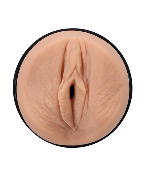 Close-up of the vulva orifice of the Main Squeeze - Lexi Luna. It's a carbon copy of Lexi's own vulva. | Kinkly