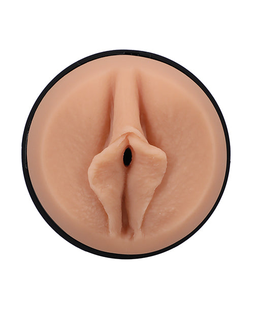 Close-up on the orifice of the Main Squeeze - Stella Barey, molded directly from Stella's own vulva. | Kinkly Shop