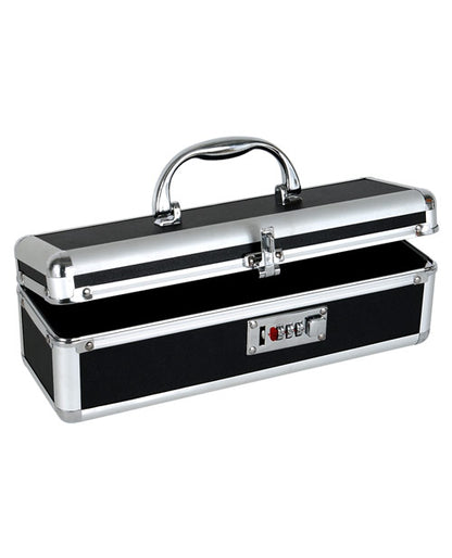 Lockable Vibrator Case in Black | Kinkly Shop