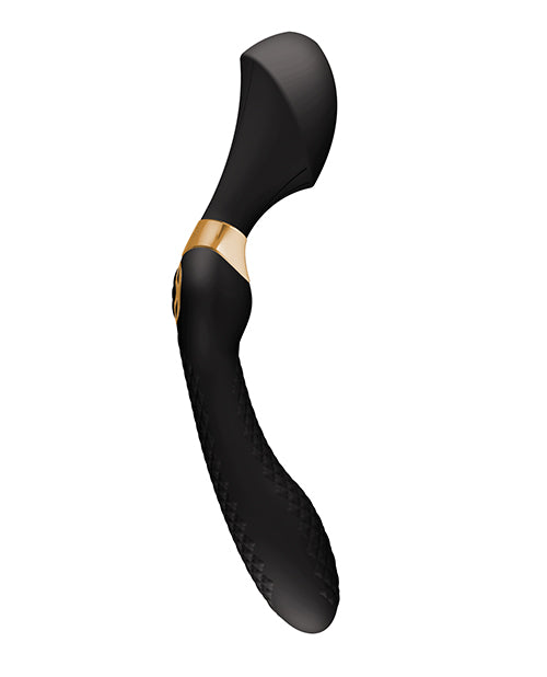 Side view of the Shunga Zoa, showcasing the U-shaped curve of the toy | Kinkly Shop