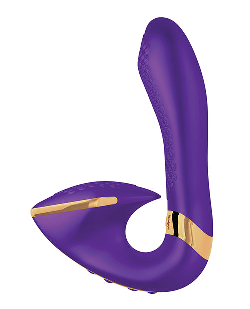 Side view of the Shunga Soyo. The tip of the vibe is slightly thicker than further down the shaft. | Kinkly Shop