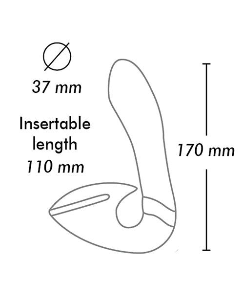 Illustrated outline showcases the measurements of the Shunga Soyo. | Kinkly Shop