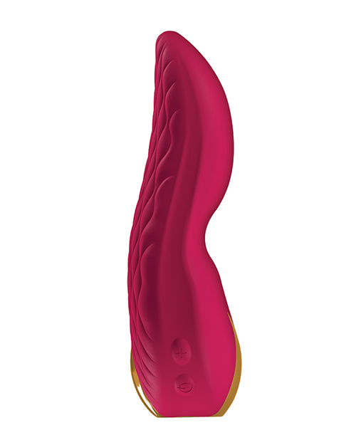 Side view of the Shunga Aiko. The two buttons are also visible near the base of the Aiko | Kinkly Shop
