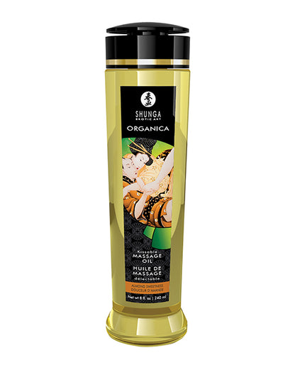 Shunga Organic Kissable Massage Oil in Almond Sweetness | Kinkly Shop