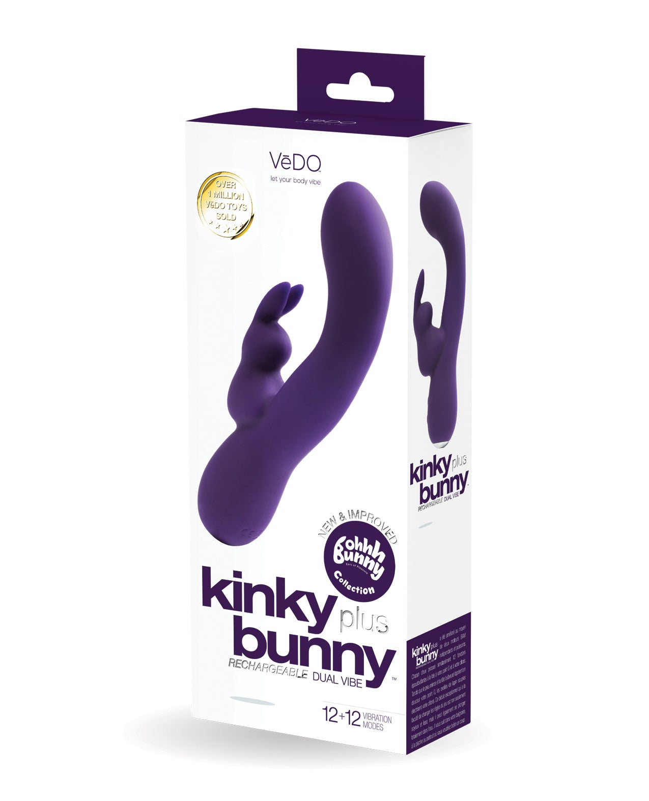 Kinky Bunny Plus Dual Motor Rabbit Vibrator Kinkly Shop Kinky Bunny Plus Dual Motor Rabbit Vibrator Kinkly Shop