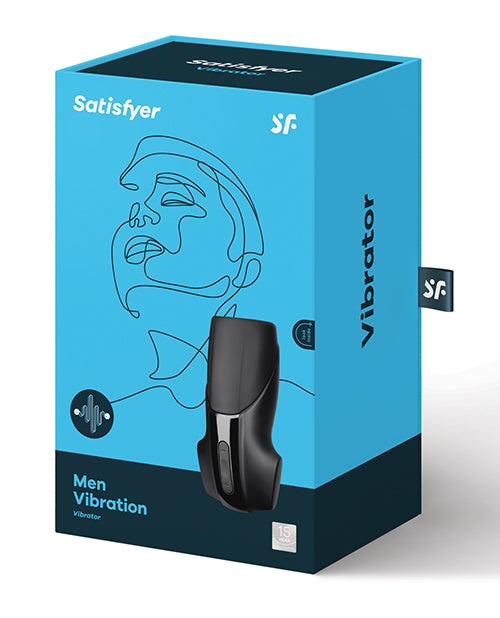 Packaging for the Satisfyer Men Vibration | Kinkly Shop