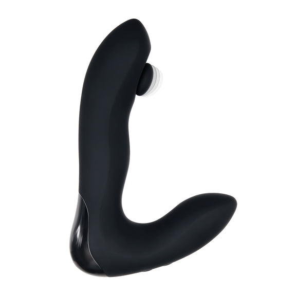 Side view of the Zero Tolerance Tap It, showcasing the tapping tip at the prostate portion for automated p-spot pleasure. | Kinkly Shop 