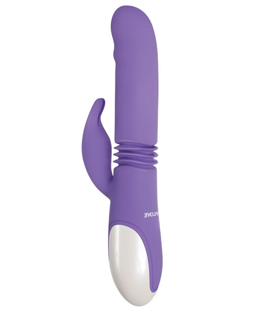 Side view of the Evolved Thick & Thrust. The shaft has an accordion fold in it to do the thrusting. | Kinkly Shop