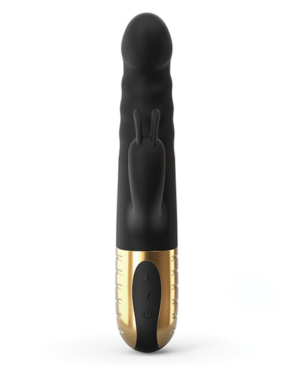 Close-up on the rabbit "ears" design of the clitoral stimulation . | Kinkly Shop