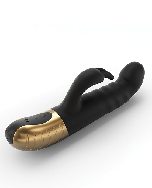 Side view of the Dorcel G-Stormer Thruster. The handle at the base has three buttons on it to control the functions. | Kinkly Shop