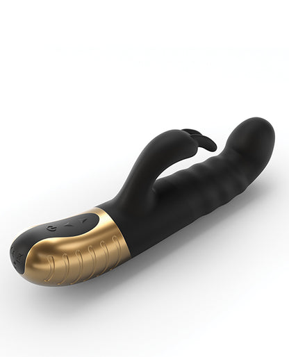 Side view of the Dorcel G-Stormer Thruster. The handle at the base has three buttons on it to control the functions. | Kinkly Shop