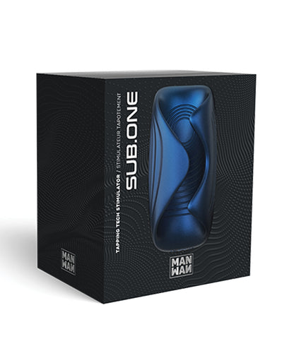 Manwan Sub-One Tapping Male Masturbator - Infinite Black