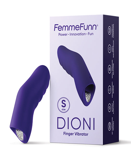 FemmeFunn Dioni Finger Vibrator with Boost Mode & 20 Settings Kinkly Shop FemmeFunn Dioni Finger Vibrator with Boost Mode & 20 Settings Kinkly Shop