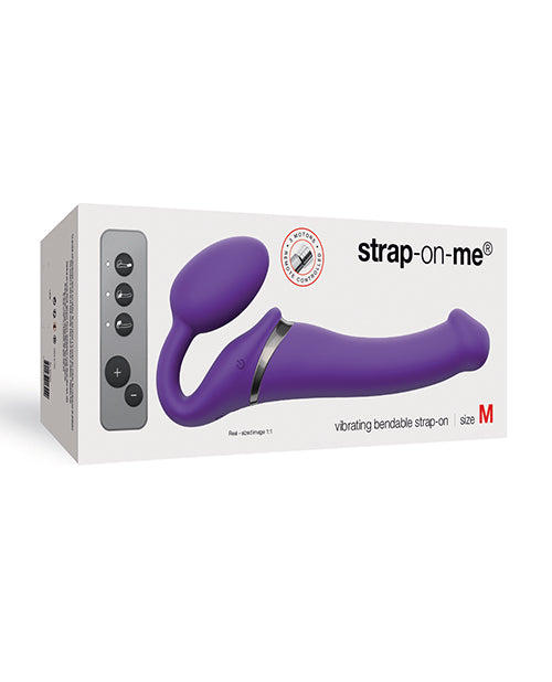 Strap-On-Me Vibrating Bendable Strapless Strap-On