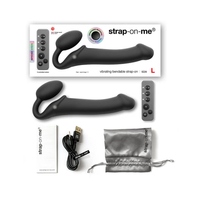 Strap-On-Me Vibrating Bendable Strapless Strap-On