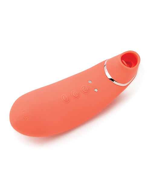 nu Sensuelle Trinitii Vibrador de succión de lengua 3 en 1