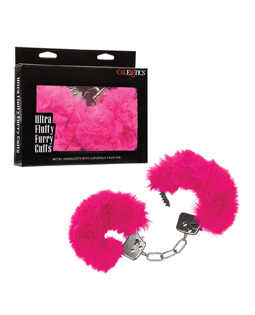 Ultra Fluffy Cuffs in Pink | Kinkly Shop