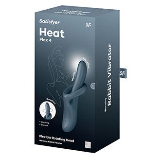 Packaging for the Satisfyer Heat Flex 4 | Kinkly Shop