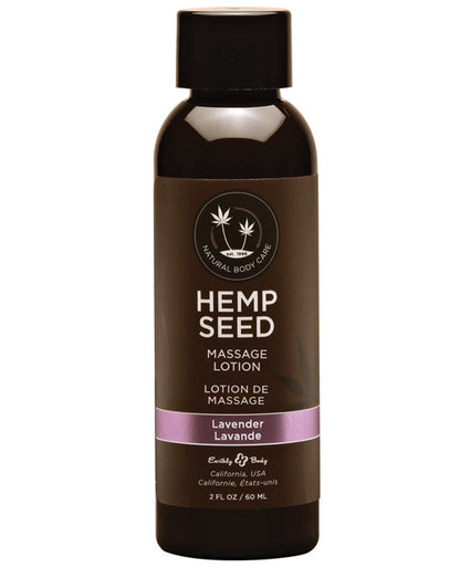 Earthly Body Hemp Seed Massage Lotion