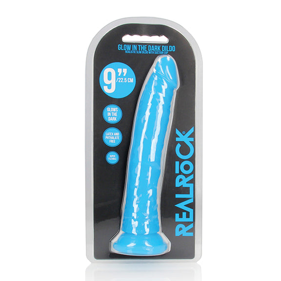 Shots Realrock Slim Dildo Glow In The Dark