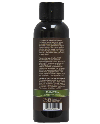 Earthly Body Massage & Body Oil