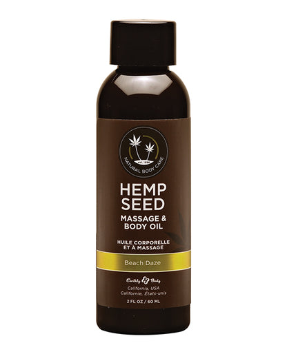 Earthly Body Massage & Body Oil