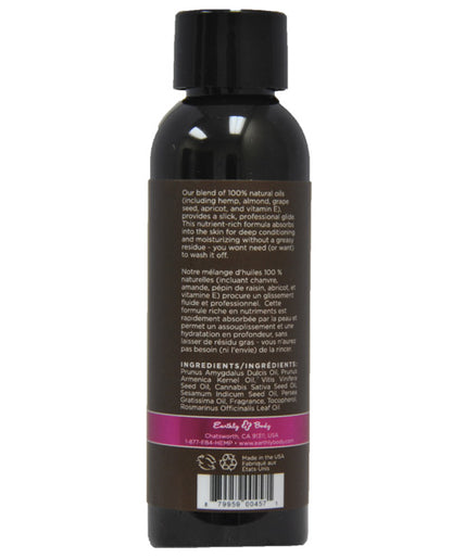 Earthly Body Massage & Body Oil