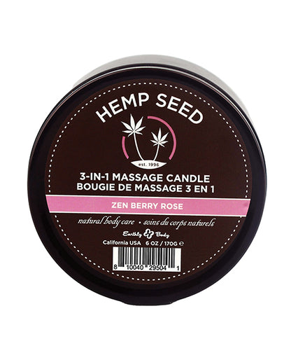 Earthly Body Suntouched Hemp Candle
