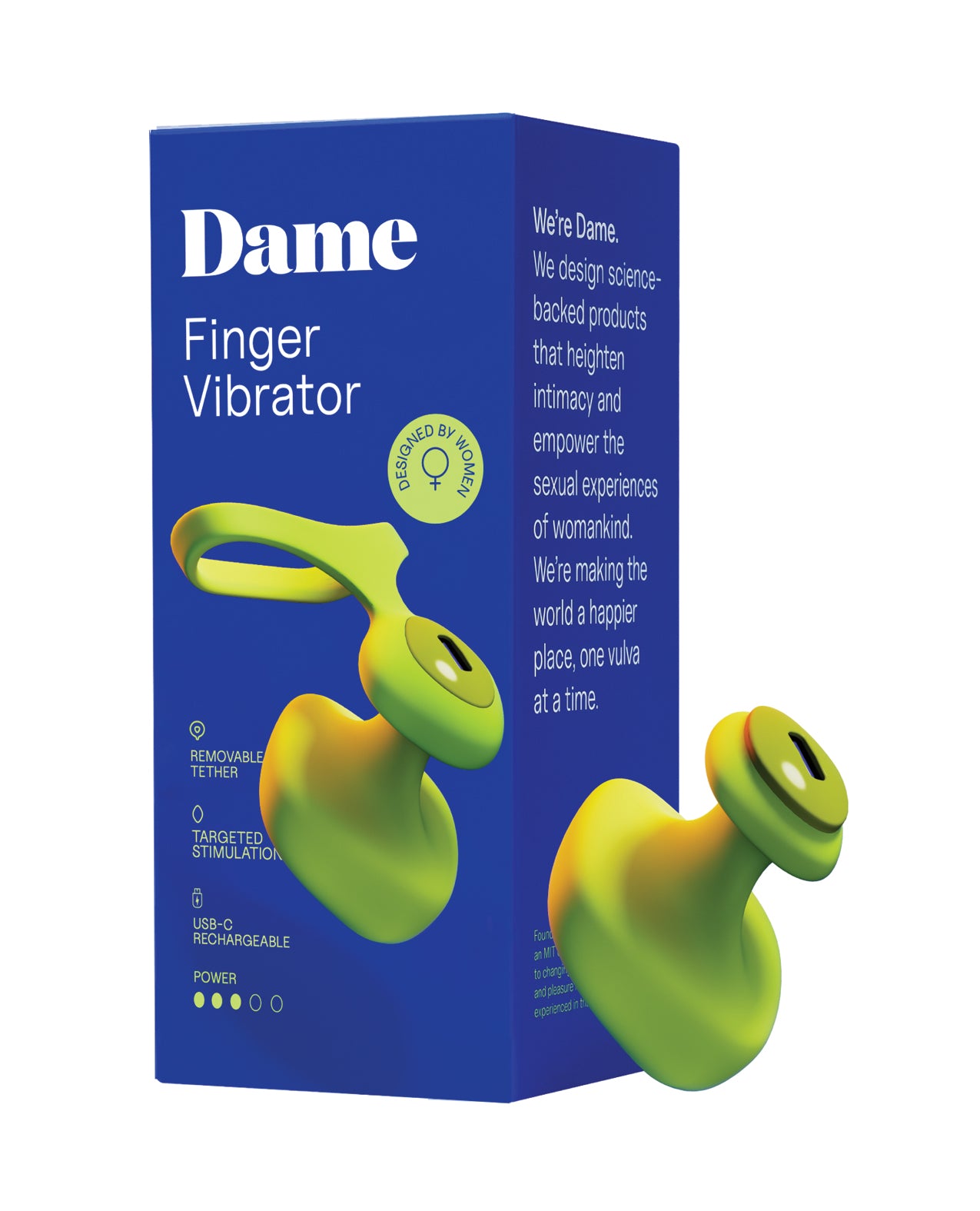 pvc sexspielzeug Fin by Dame – Compact Finger Vibrator for Intimate Precision – Kinkly Shop