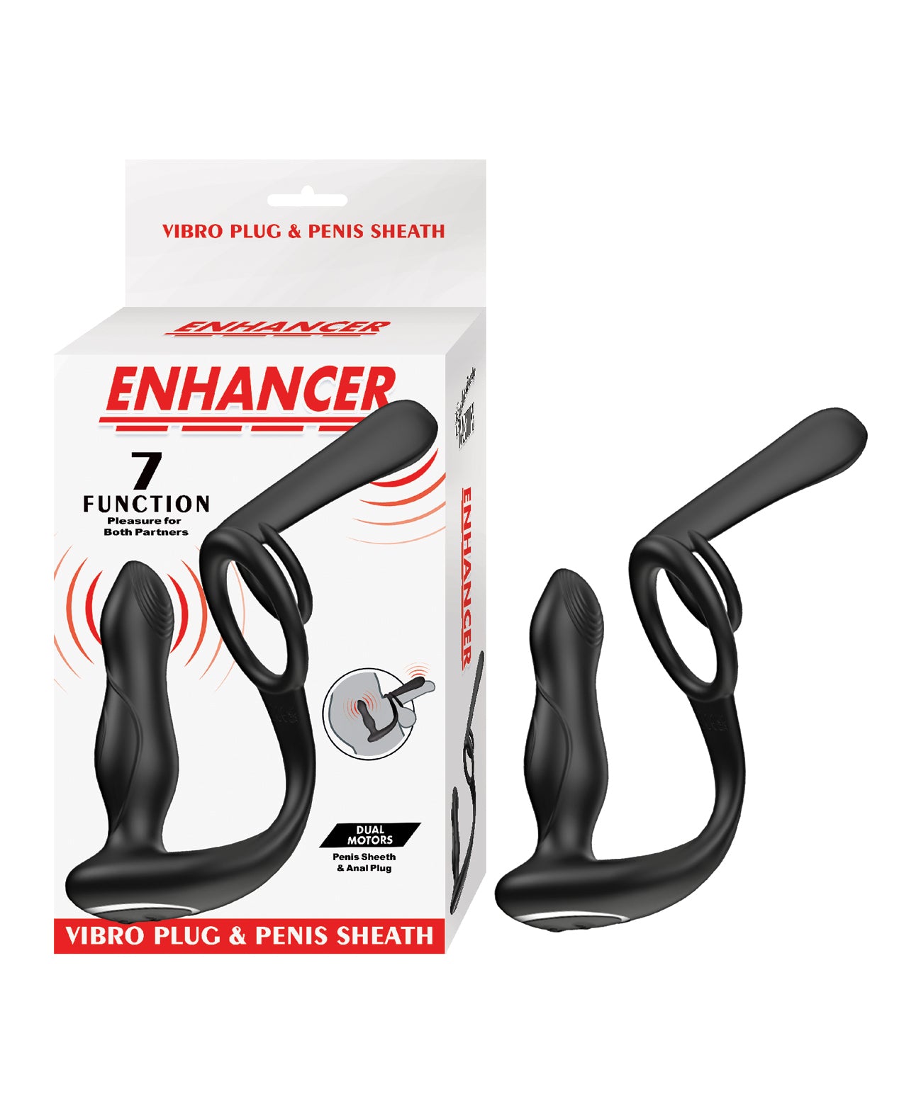 Nasstoys Enhancer Vibro Plug & Penis Sheath Set Kinkly Shop Nasstoys Enhancer Vibro Plug & Penis Sheath Set Kinkly Shop