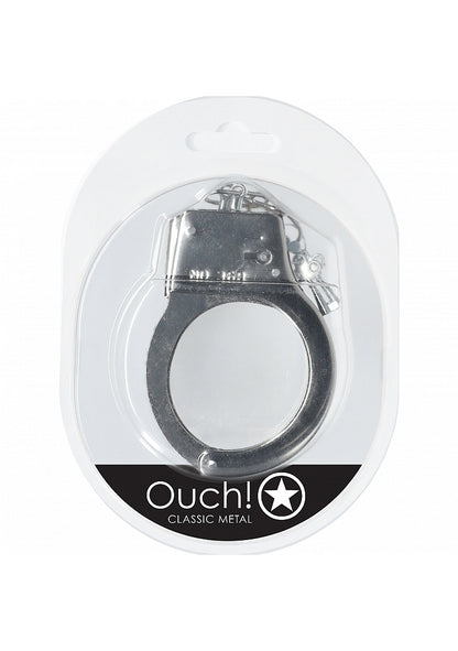 Ouch! classic metal handcuffs pink