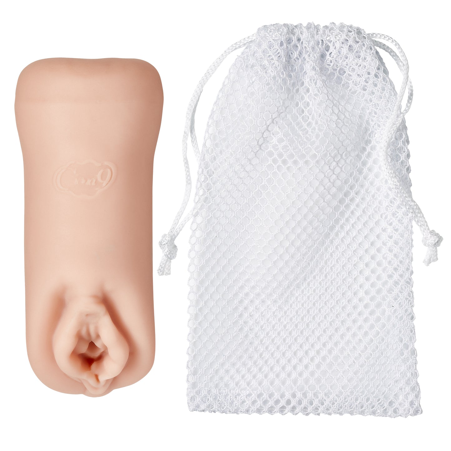 Cloud 9 double ended beaded stroker clear