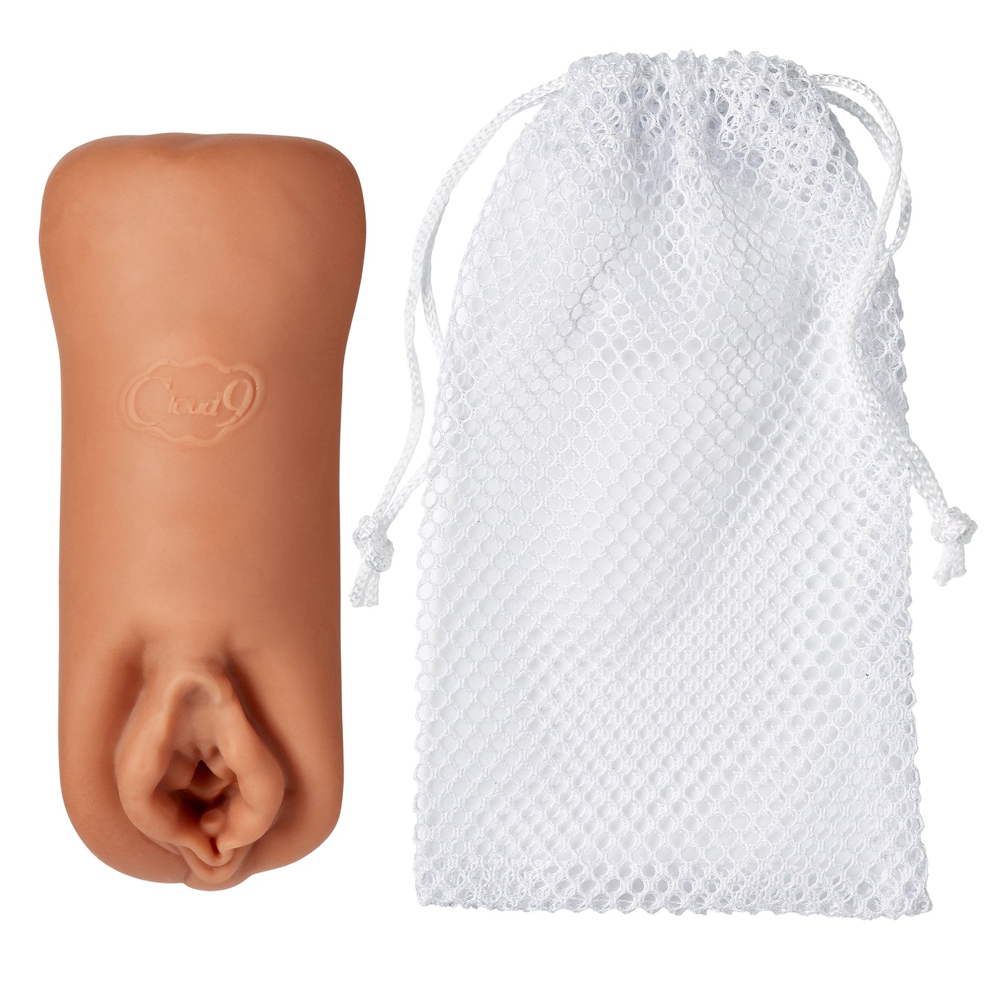 Cloud 9 double ended beaded stroker clear