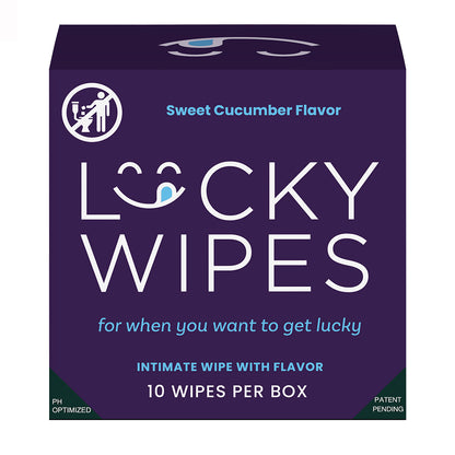 Sweetums Lucky Wipes Cucumber Flavor