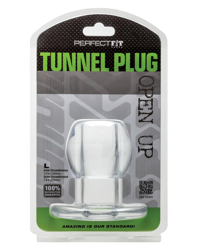 Perfect Fit Tunnel Plug XLarge - Clear